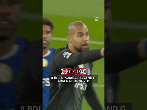 SE TEM BOLA PARADA, TEM GOL DO ARSENAL 😉👍 #shorts