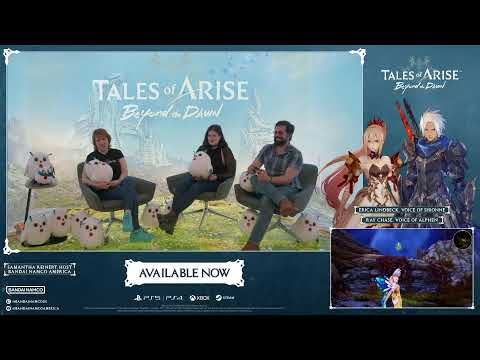 Tales of Arise - Beyond the Dawn Launch Stream with Ray Chase and Erica Lindbeck