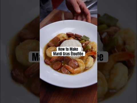 Mardi Gras Étouffée — Duce Style #mardigras #etoufee #smokedmeats #comfortfood #cajuncooking