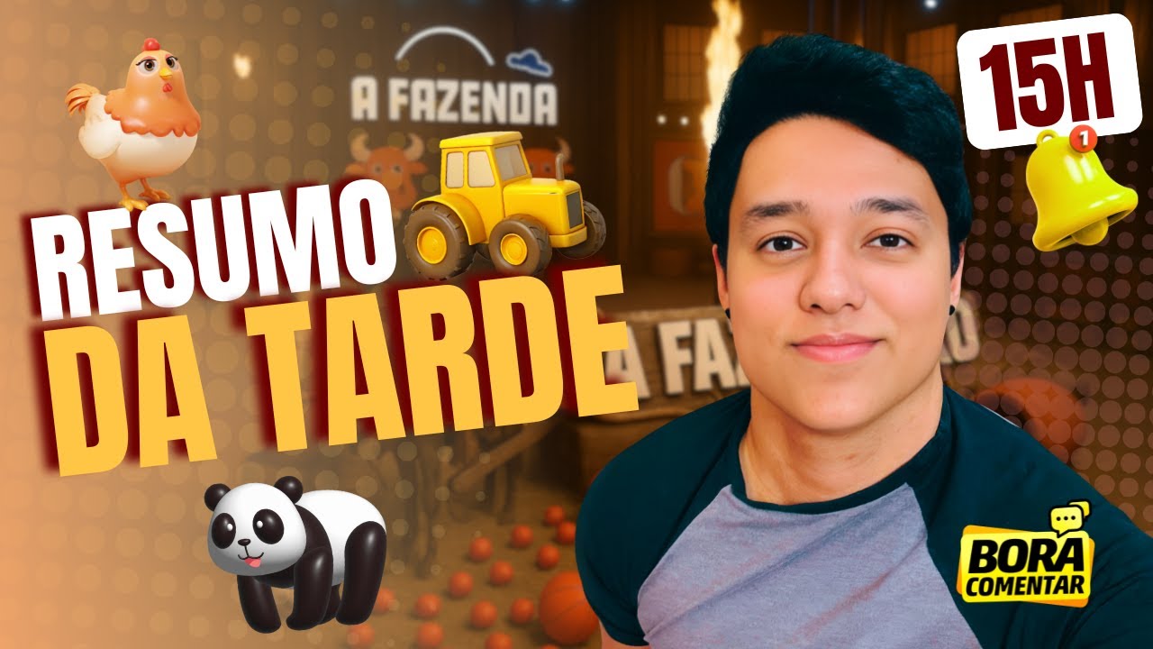 🟠Resumo completo da Fazenda | 15h | Dieguinho AO VIVO