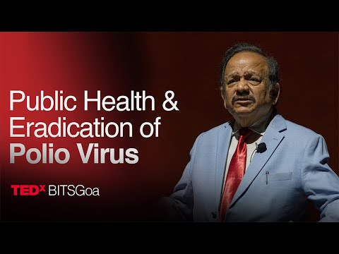 India’s Polio Eradication Story & Battle against Covid -19 | Harsh Vardhan | TEDxBITSGoa