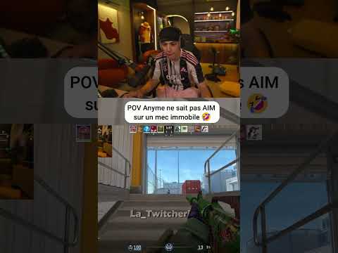 POV Anyme ne sait <strong>pas</strong> AIM sur un mec immobile 🤣