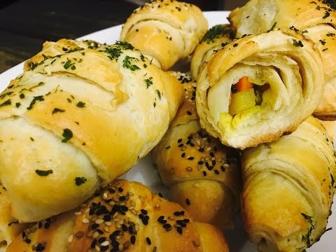 Homemade Croissant Rolls with a Vegetable Filling with Raihana's Cuisines - UCoq4cyttGVBzqB5oDtSQsBA