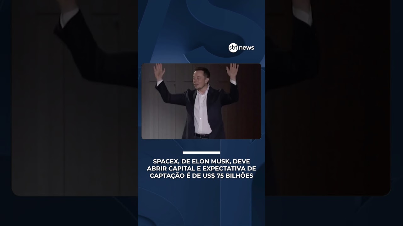 SpaceX, de Elon Musk, deve abrir capital e expectativa de captação é de US$ 75 bilhões