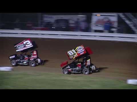 6.25.14 Lucas Oil POWRi Outlaw Micro Sprint League at Wayne County Speedway - dirt track racing video image