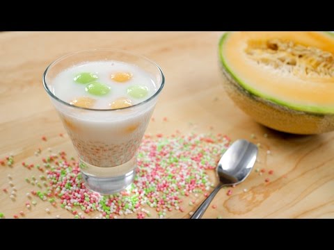 Tapioca Melon Dessert Soup Recipe สาคูแคนตาลูป - Hot Thai Kitchen - UC27C_HWo-UmKkdWGsRJZ8EA