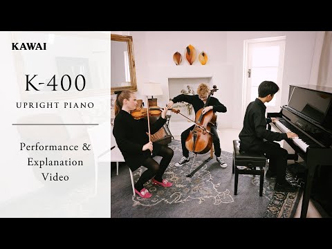 Kawai K Series Upright Pianos | K-400 Performance & Explanation Video - Saltarello (Frank Bridge)