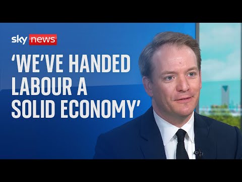 It's on Labour now to 'not screw up' the 'pretty solid economy', says Tory MP