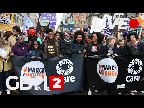 LIVE NOW: Thousands march in Madrid to mark International Women's Day