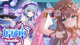 【原神/Genshin】　スカークの素材のマップ開放と参加型　 #472　原神大好きりほの原神配信　［愛結りほ］VTuber  ライブ　【G
