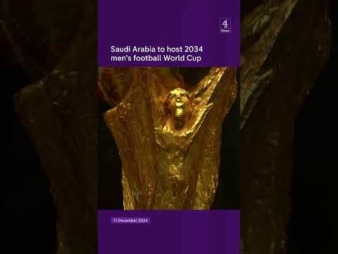 Saudi Arabia to host 2034 men's football World Cup