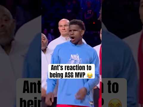 Ant was surprised to hear his name 😂