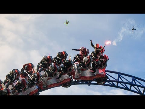 Drone Racer VS Roller Coaster / Nigloland - UCmr8vFfjk7bYG_4j1jp-5lA