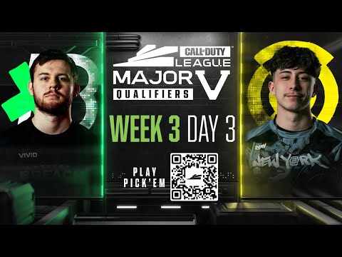 Call of Duty League Major V Qualifiers | Week 3 Day 3