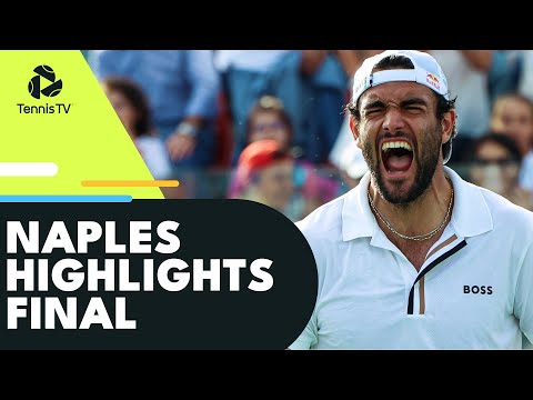 Matteo Berrettini & Lorenzo Musetti In All-Italian Clash For Title! | Naples 2022 Final Highlights