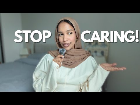 How to STOP CARING about what other people think of you