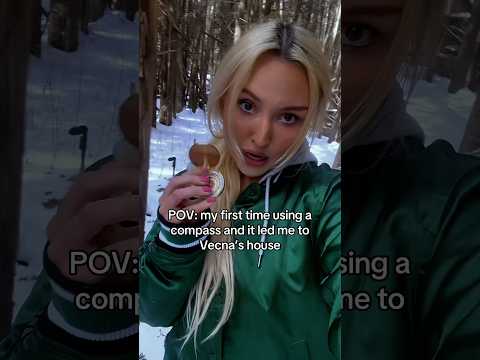 My compass actually led me to Vecna’s house 😳 #creelhouse #strangerthings5 #vecna #compass