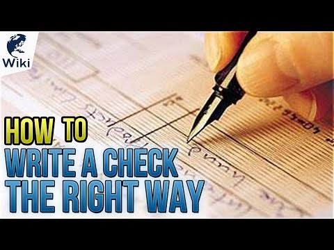 How To Write A Check The Right Way - UCXAHpX2xDhmjqtA-ANgsGmw