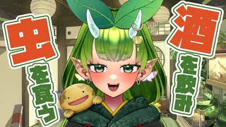 【初めての！】ゴキブリちゃん食べたりしながらぐだ飲み雑談ほーそー！【木守日あぐり】