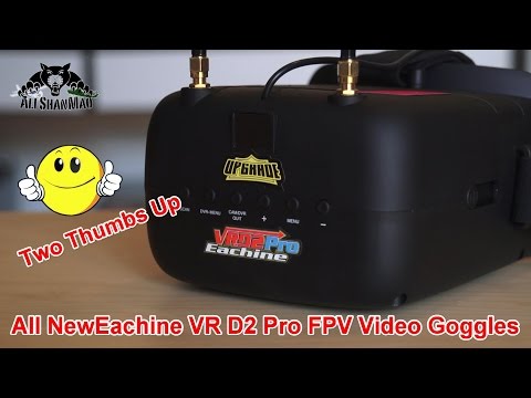 Eachine VR D2 Pro Affordable FPV Video Goggles - UCsFctXdFnbeoKpLefdEloEQ