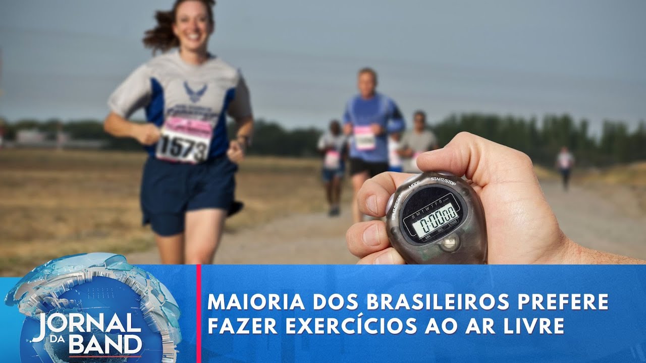 Maioria dos brasileiros prefere fazer exercícios ao ar livre diz pesquisa
