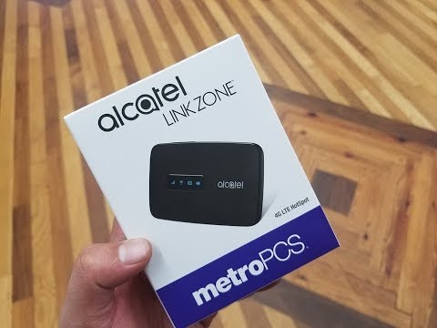 Alcatel Linkzone Mobile Hotspot On The Go, Unboxing and Quick  Review  For metroPCS - UClgACcO56DNs3CrfCvTF-XA