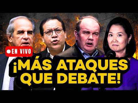 🔴 CONFRONTACIÓN ENTRE CANDIDATOS: LO QUE DEJÓ EL QUINTO DEBATE PRESIDENCIAL | TQH
