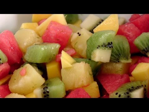 Tropical Fruit Salad - Recipe by Laura Vitale - Laura in the Kitchen Episode 175 - UCNbngWUqL2eqRw12yAwcICg