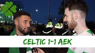 Celtic 1-1 AEK Athens | Full-time Reaction