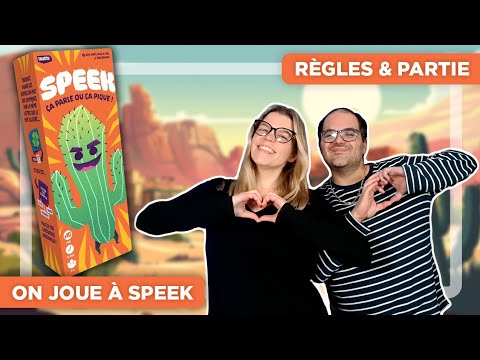 ON JOUE À SPEEK ! Règles + Partie + Avis | Jeu de Société Tailemi