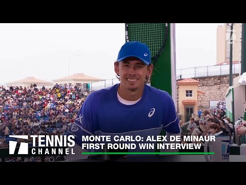 Alex de Minaur Shares His Top-Notch Mentality & Attitude | Monte Carlo First Round