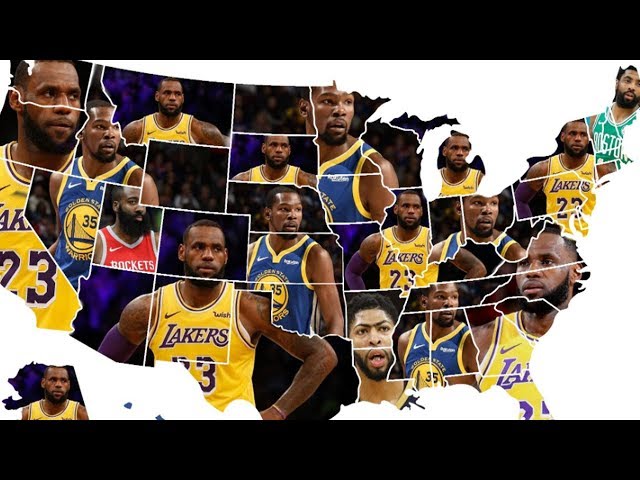 The Most Hated NBA Player in Each State