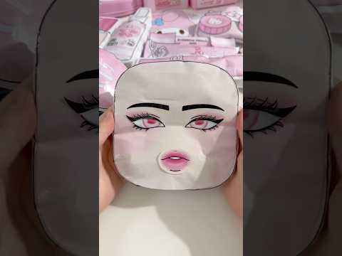 Roblox Skincare + Makeup Squishy ASMR🌸 #asmr #satisfying