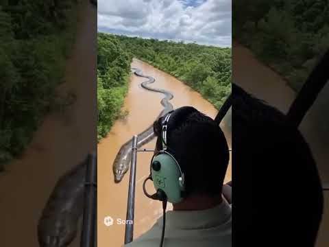 Anaconda Gigante en el Amazonas   Giant Anaconda in the Amazon