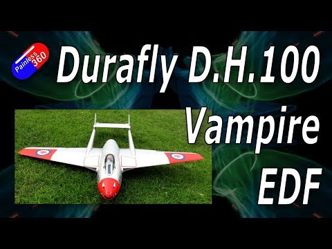 Durafly D.H.100 Vampire EDF Plane (Canadian Colours) - UCp1vASX-fg959vRc1xowqpw