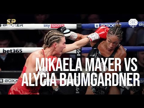 MIKAELA MAYER VS ALYCIA BAUMGARDNER FULL FIGHT