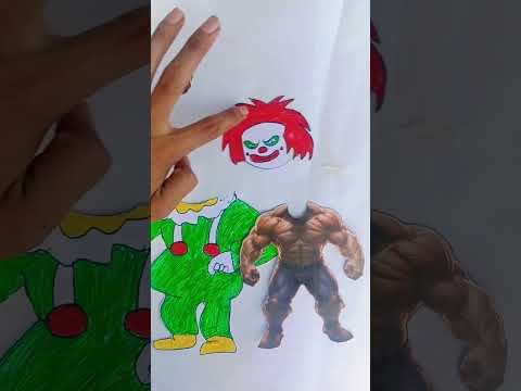 Hulk 🩵 jungle joker funny clip 🤣🤣😍 #motupatlufun #littlesingham #america  #brazil #art