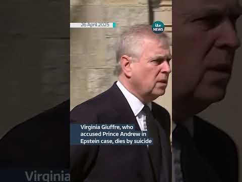 Virginia Giuffre, who accused Prince Andrew and Epstein, has died #itvnews #princeandrew #royals