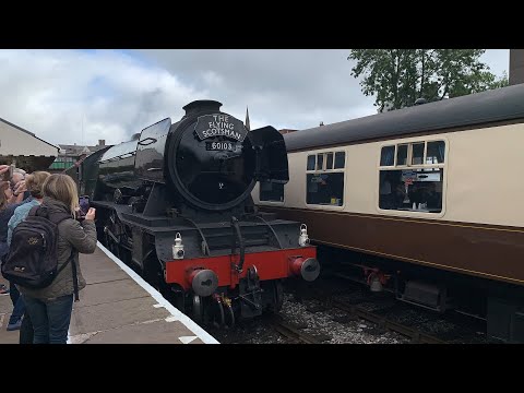 (Flying Scotsman + Union Of South Africa!) Trains and Whistles Around The East Lancs Railway!