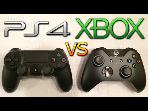 PS4 vs XBOX ONE Controller Comparison - Thumbsticks, Triggers & Design! (Playstation 4 vs XB1) - UCYVinkwSX7szARULgYpvhLw