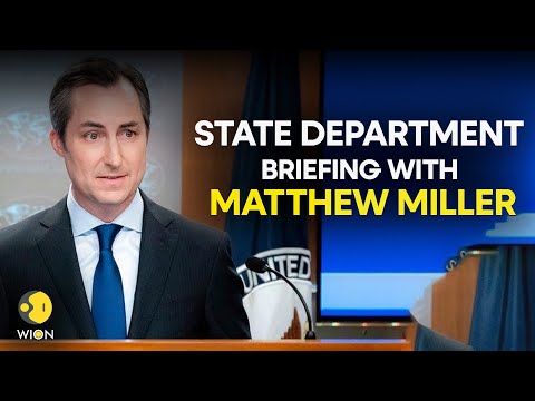 US State Department Briefing With Matthew Miller | USA News | Joe Biden | Harris | Trump | LIVE