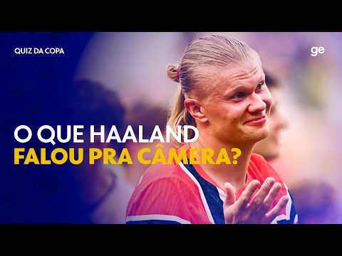 HAALAND ELIMINOU O BRASIL E MANDOU RECADO PRA CÂMERA! O QUE ELE FALOU? |Quiz Copa do Mundo |ge.globo