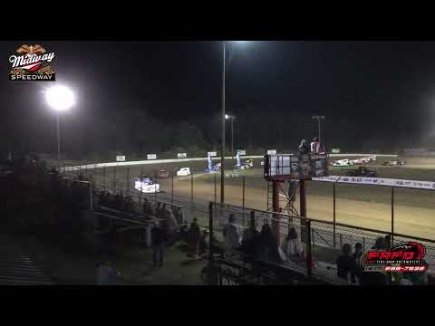 Great racing from all the classes at the 25th Annual Tony  Roper  Memorial  Lebanon Midway Speedway! - dirt track racing video image