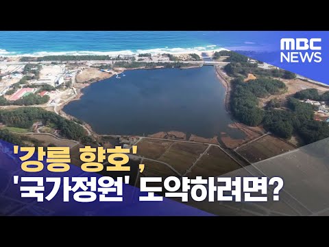 '강릉 향호', '국가정원' 도약하려면? (2023.11.09/뉴스데스크/MBC강원영동)