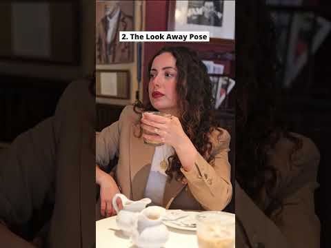 3 Easy Poses For Your Next Coffee Shop Portrait! ☕️ #portrait #cafe #iphonephotography #poseideas