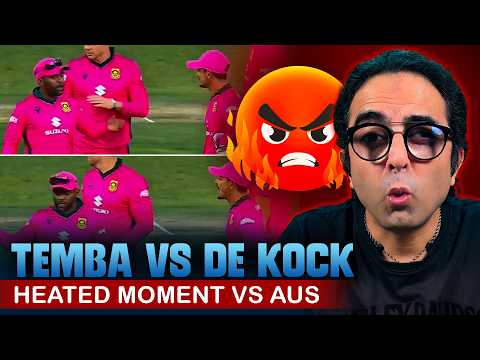 🔥😳 “Don’t Shout, <strong>Man</strong>!” Tensions Rise Aus vs Sa <strong>Match</strong> 🇿🇦🏏
