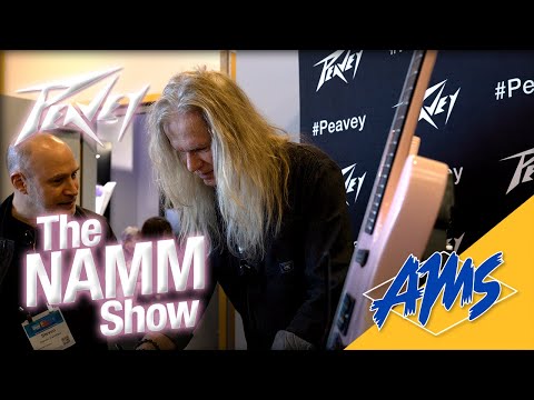Peavey is taking us back to the 80s with the new Adrian Vandenberg Guitars | AMS NAMM 2024