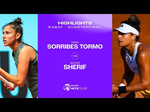 Sara Sorribes Tormo vs. Mayar Sherif | 2024 Quarterfinal | WTA Match Highlights