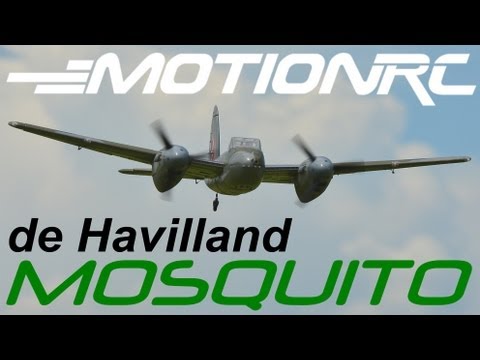 MotionRC / FREEWING de Havilland MOSQUITO Flight Demo By: RCINFORMER - UCdnuf9CA6I-2wAcC90xODrQ