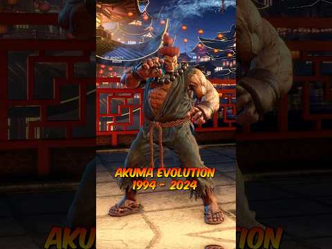 Akuma Evolution SF 2 Turbo 1994 to SF 6 2024